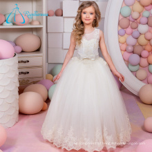 Lace Appliques Sashes Bow Princess Style Flower Girl Dresses